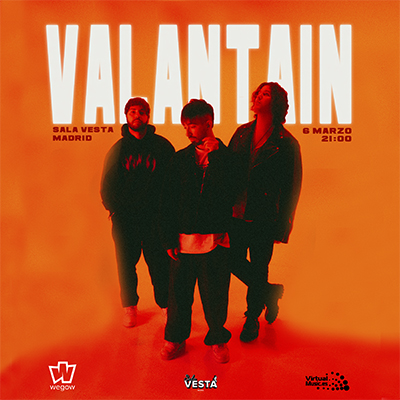 Fotografía promocional de Concierto de VALANTAIN en Madrid