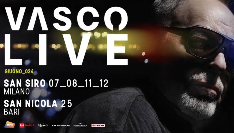 Promofoto von Concierto de Vasco Rossi en Milan.