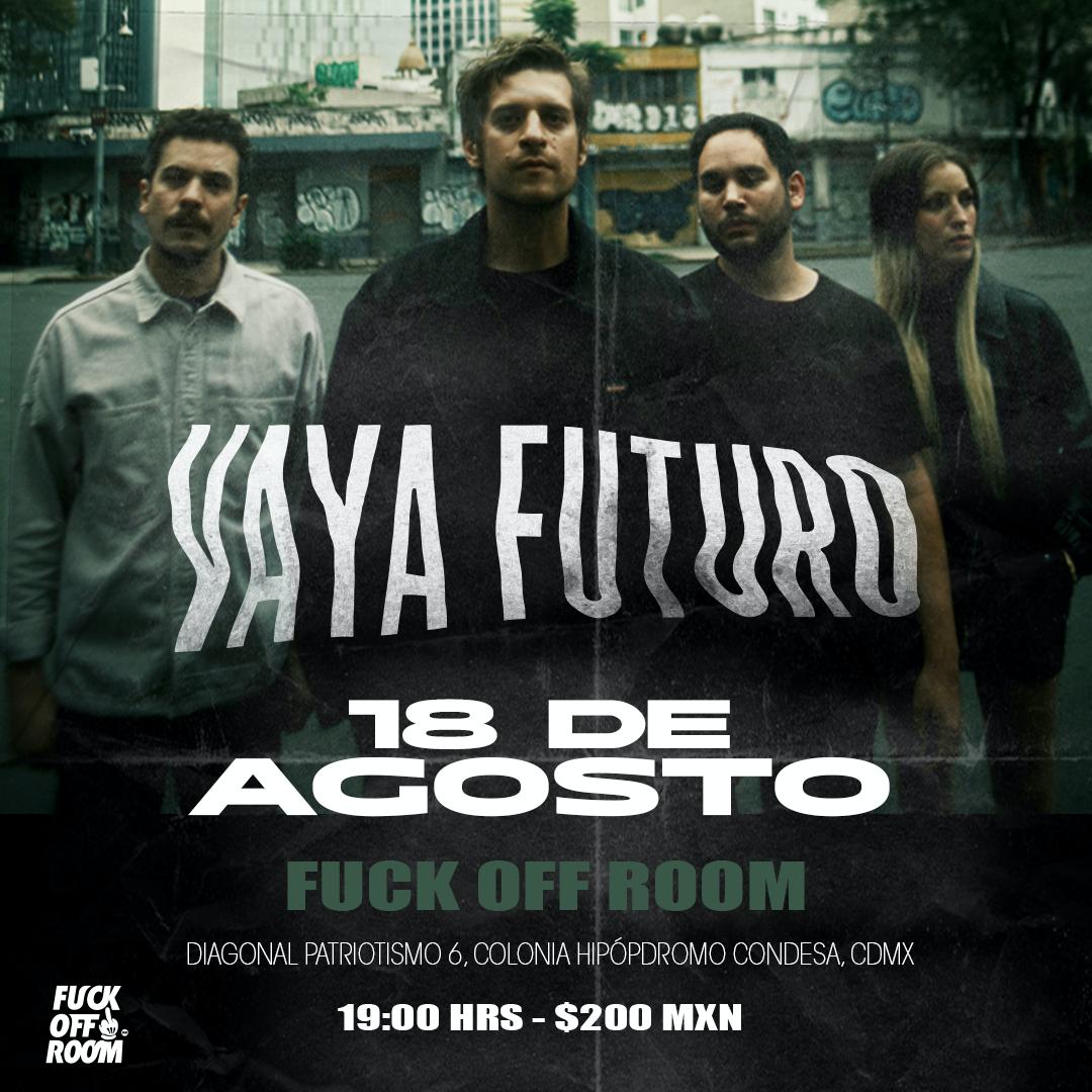 Fotografía promocional de Concierto de Vaya Futuro en Ciudad de México