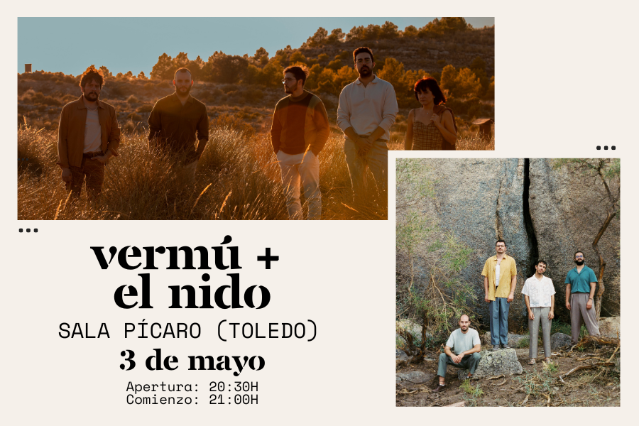Fotografía promocional de Concierto de Vermú + El nido en Toledo