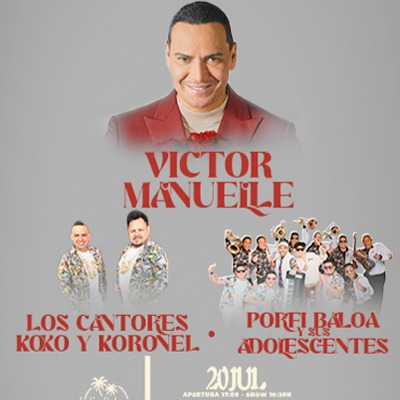 Promotional photograph of Concierto de Víctor Manuelle en Barcelona.