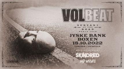 Konzert von Volbeat in Herning
