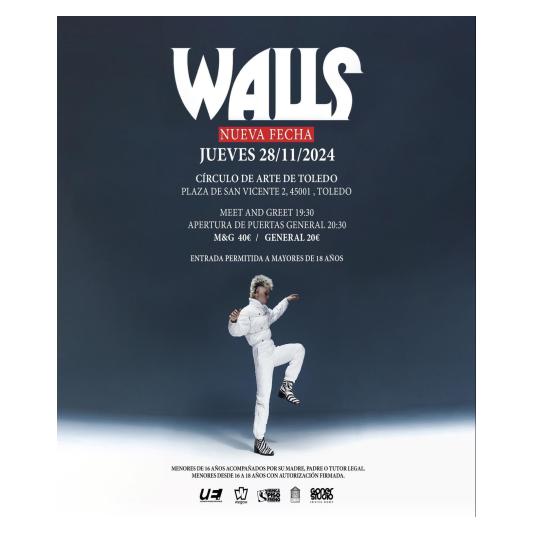 Fotografía promocional de Concierto de Walls en Toledo: NUEVA FECHA