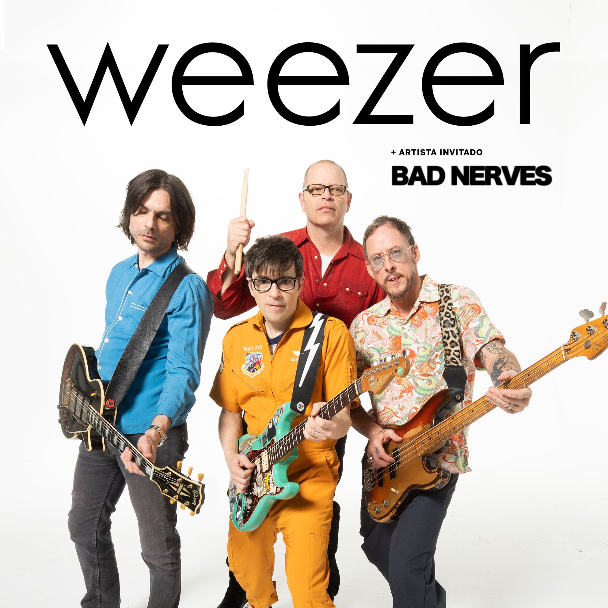 Fotografía promocional de Concierto de weezer en Barcelona