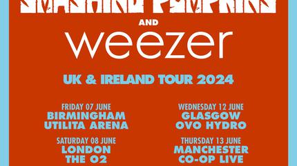 The Smashing Pumpkins + Weezer concert in Dublin