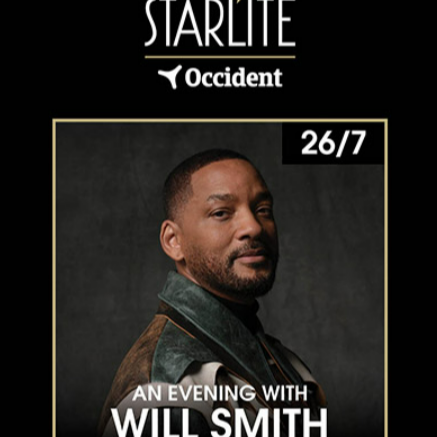 Fotografía promocional de Concierto de Will Smith en Marbella | Starlite Occident 2025