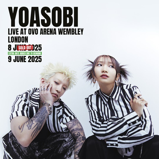 Promotional photograph of Concierto de Yoasobi en Londres.