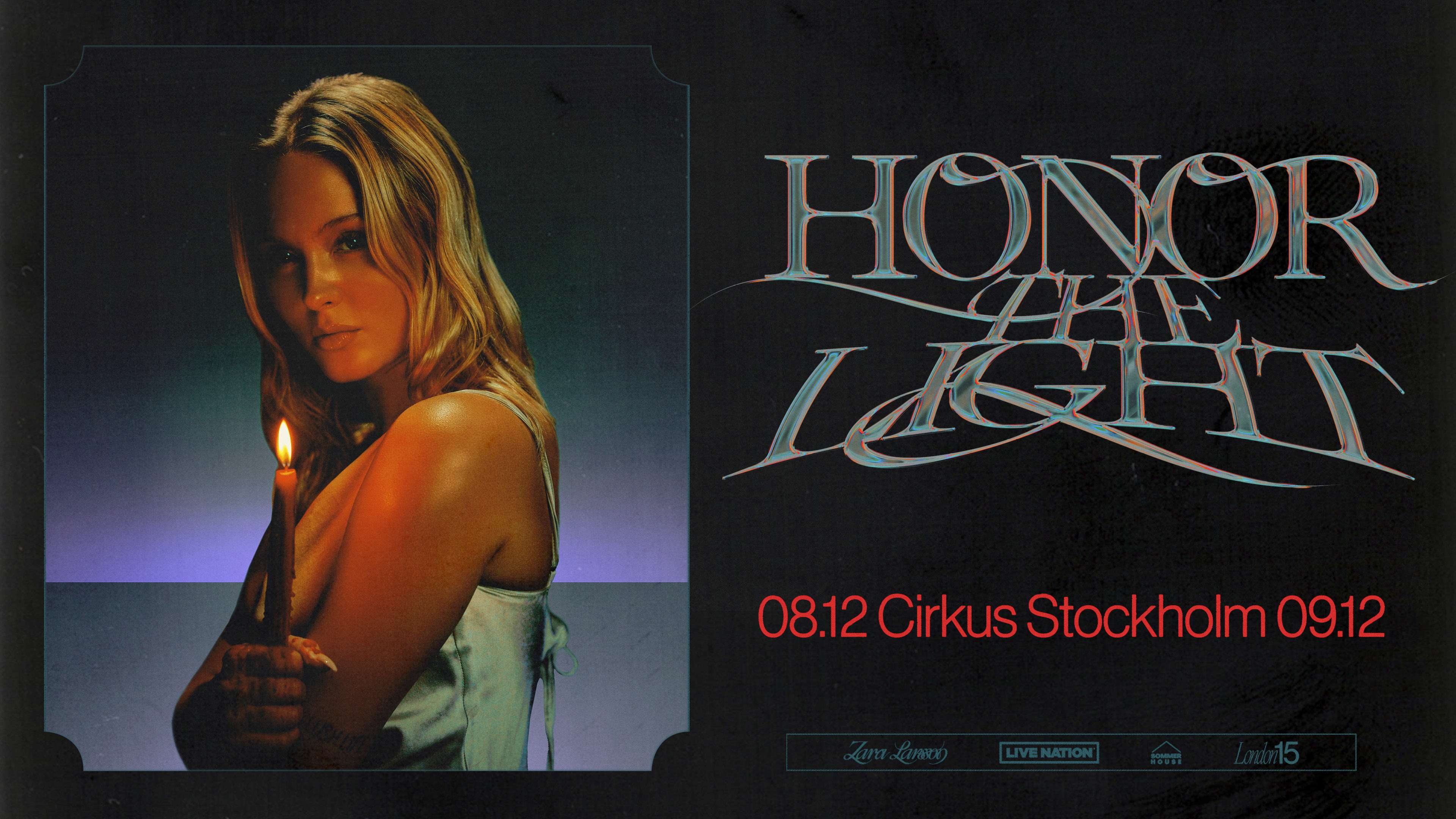 Fotografía promocional de Concierto de Zara Larsson en Estocolmo