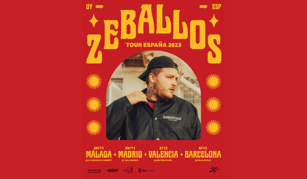 Fotografía promocional de Concierto de Zeballos en Barcelona