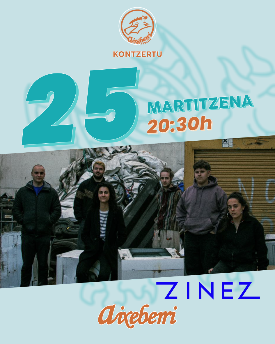 Fotografía promocional de Concierto de ZINEZ