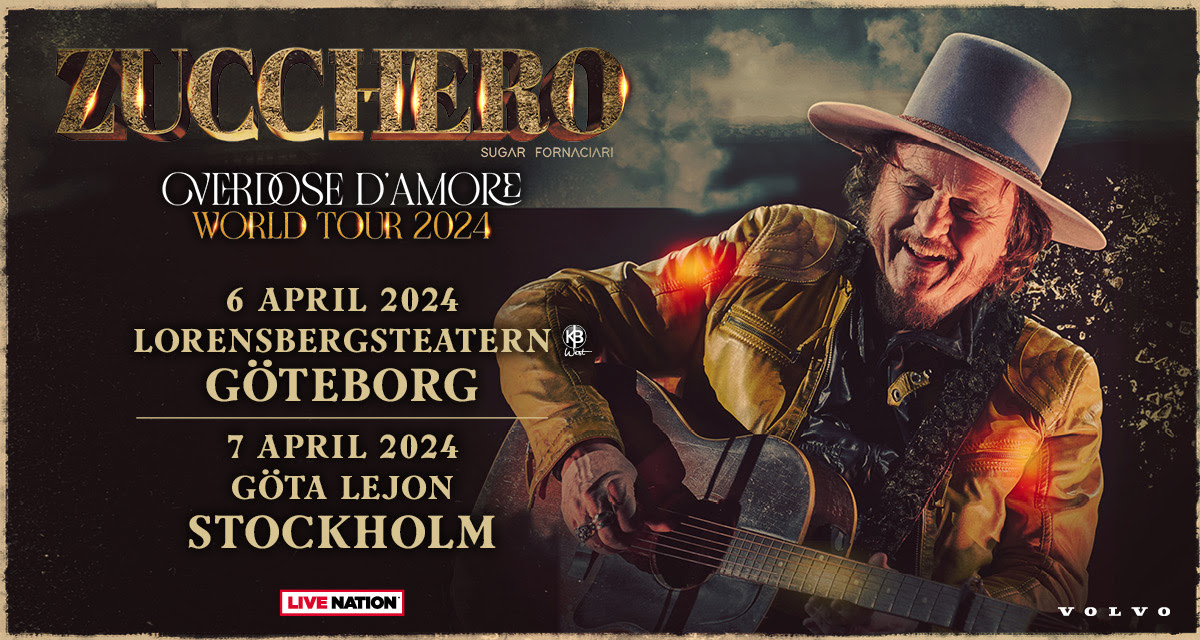 Promotional photograph of Concierto de Zucchero en Estocolmo.