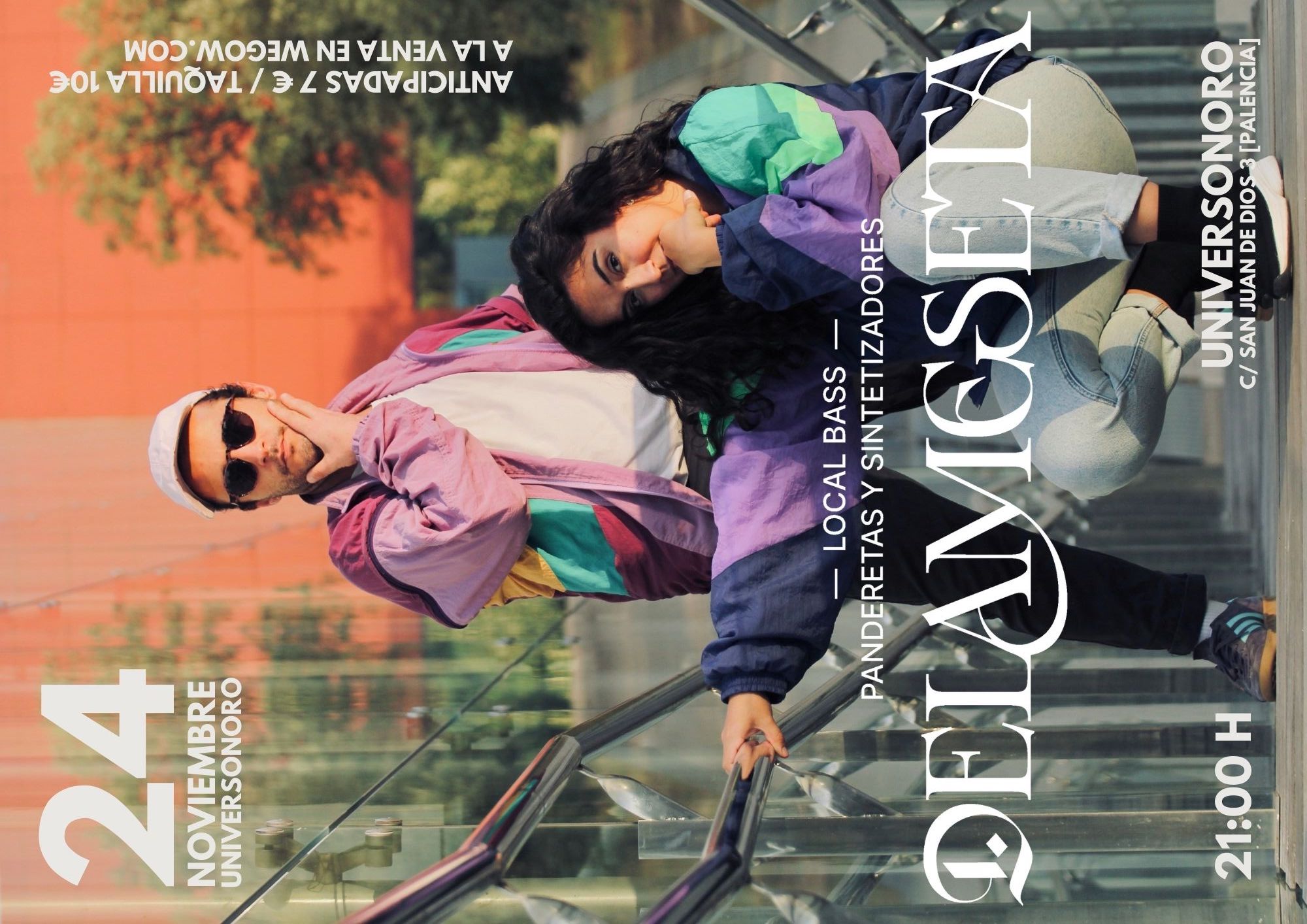 Fotografía promocional de Concierto Delameseta en Palencia