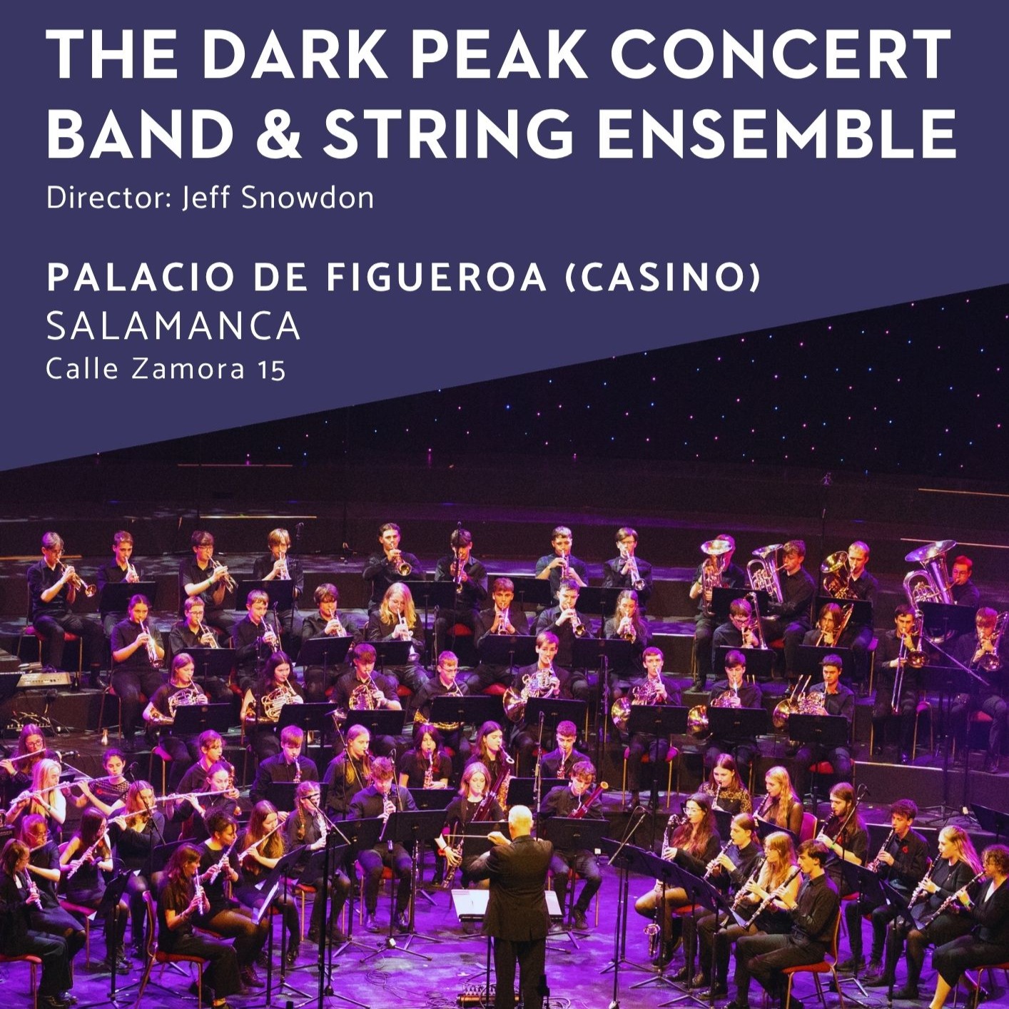 Fotografía promocional de Concierto Gratuito | DARK PEAK YOUTH ENSEMBLES | Salamanca