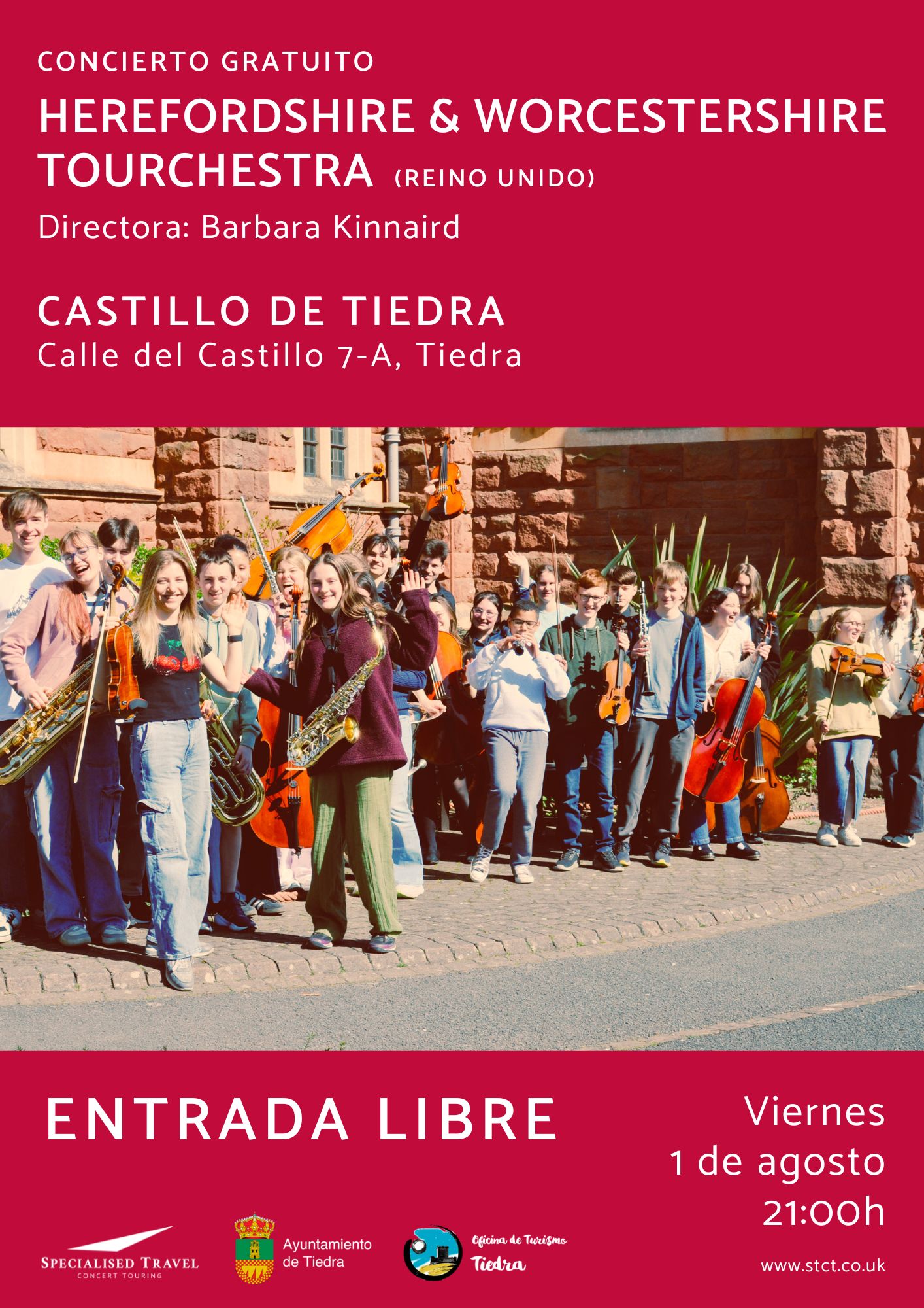 Fotografía promocional de Concierto Gratuito | HEREFORDSHIRE & WORCESTERSHIRE TOURCHESTRA