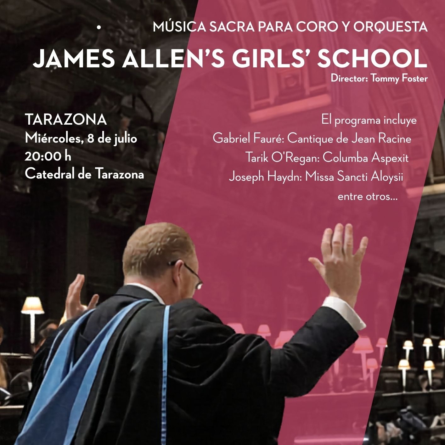 Fotografía promocional de Concierto Gratuito | JAMES ALLEN'S GIRL'S SCHOOL | Tarazona