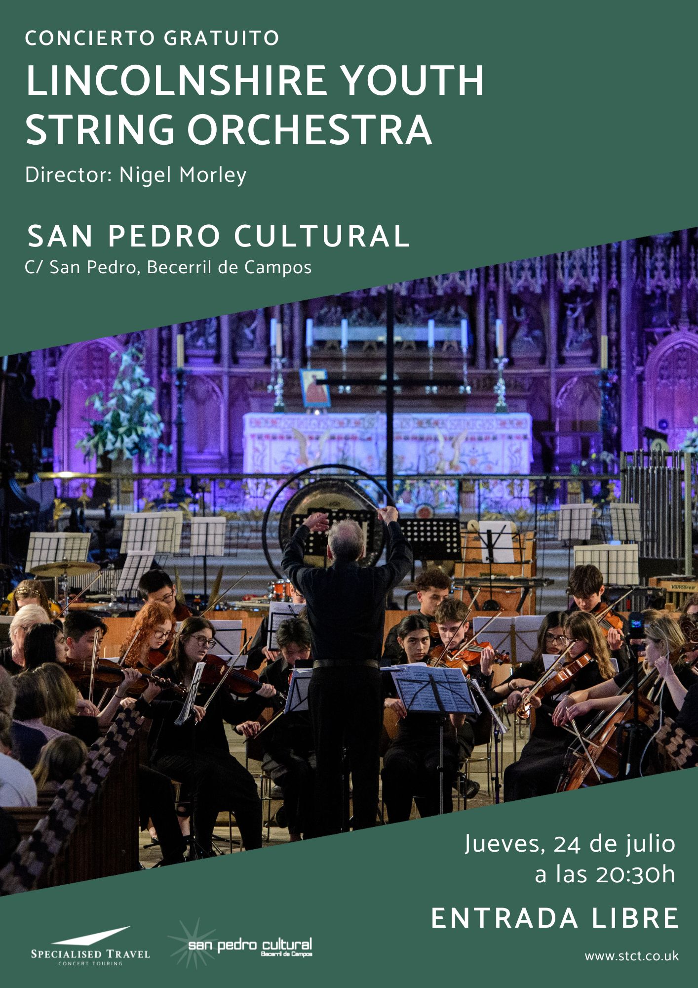 Fotografía promocional de Concierto Gratuito | LINCOLNSHIRE YOUTH STRING ORCHESTRA