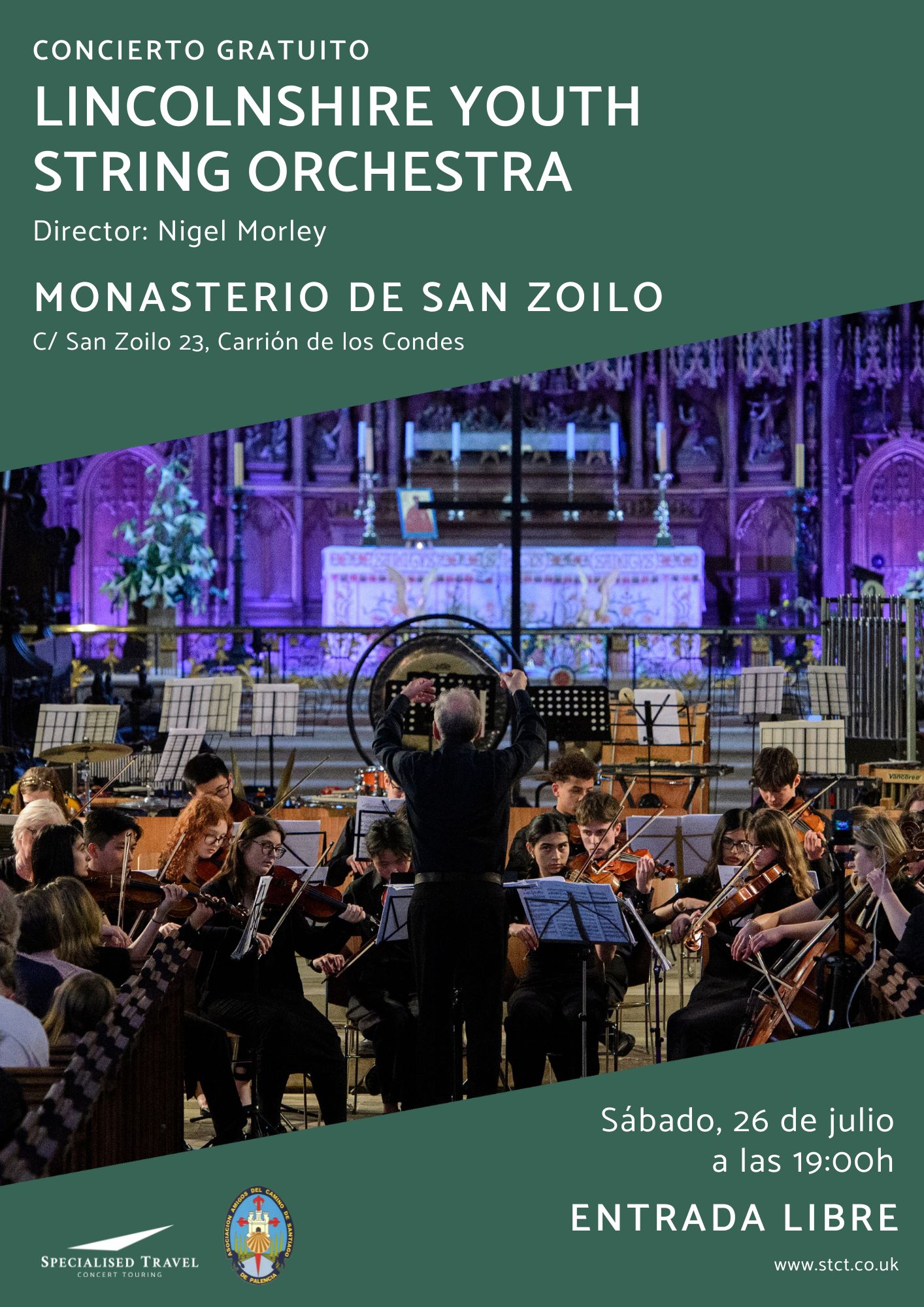 Fotografía promocional de Concierto Gratuito | LINCOLNSHIRE YOUTH STRING ORCHESTRA