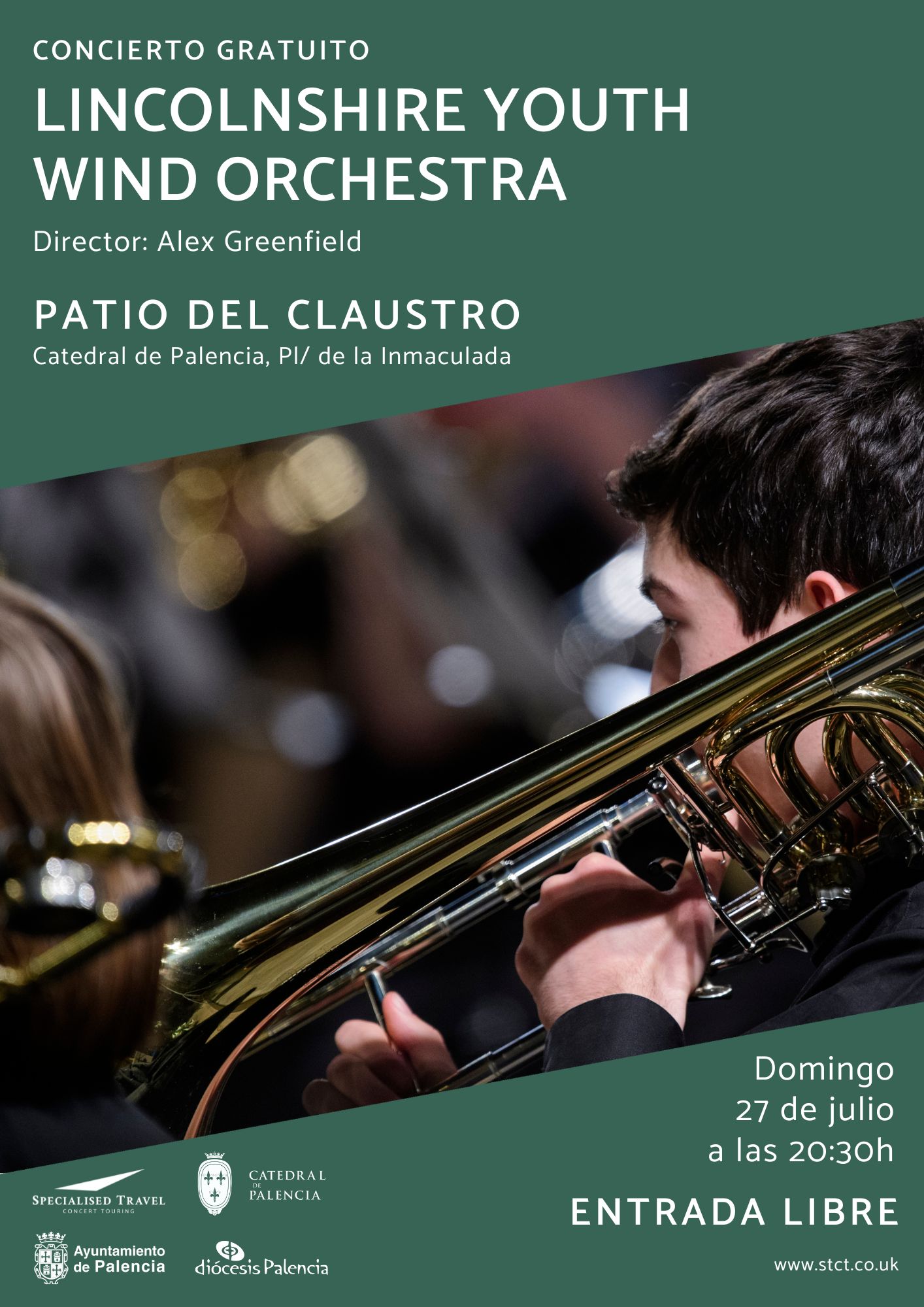 Fotografía promocional de Concierto Gratuito | LINCOLNSHIRE YOUTH WIND ORCHESTRA