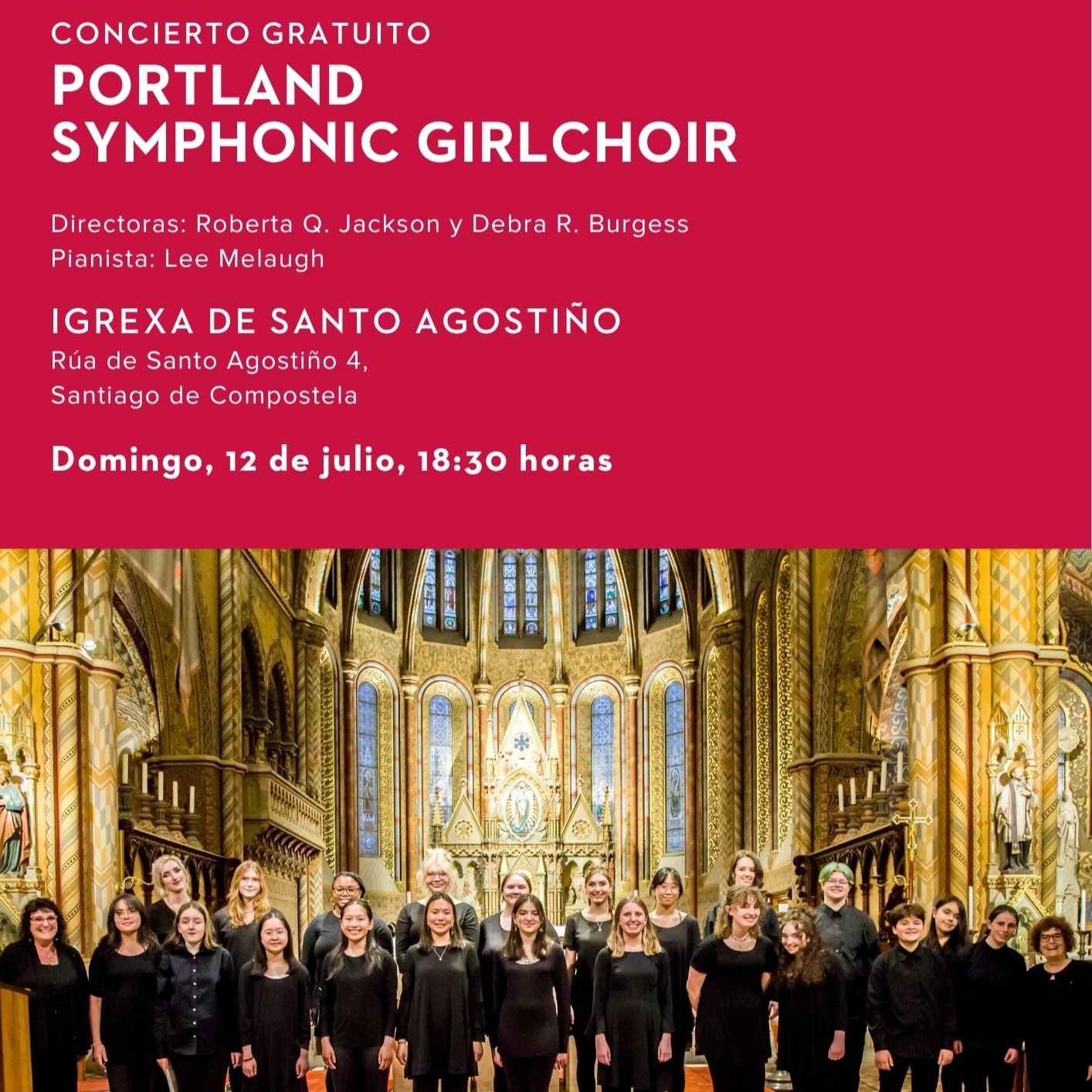 Fotografía promocional de Concierto Gratuito | PORTLAND SYMPHONIC GIRLCHOIR