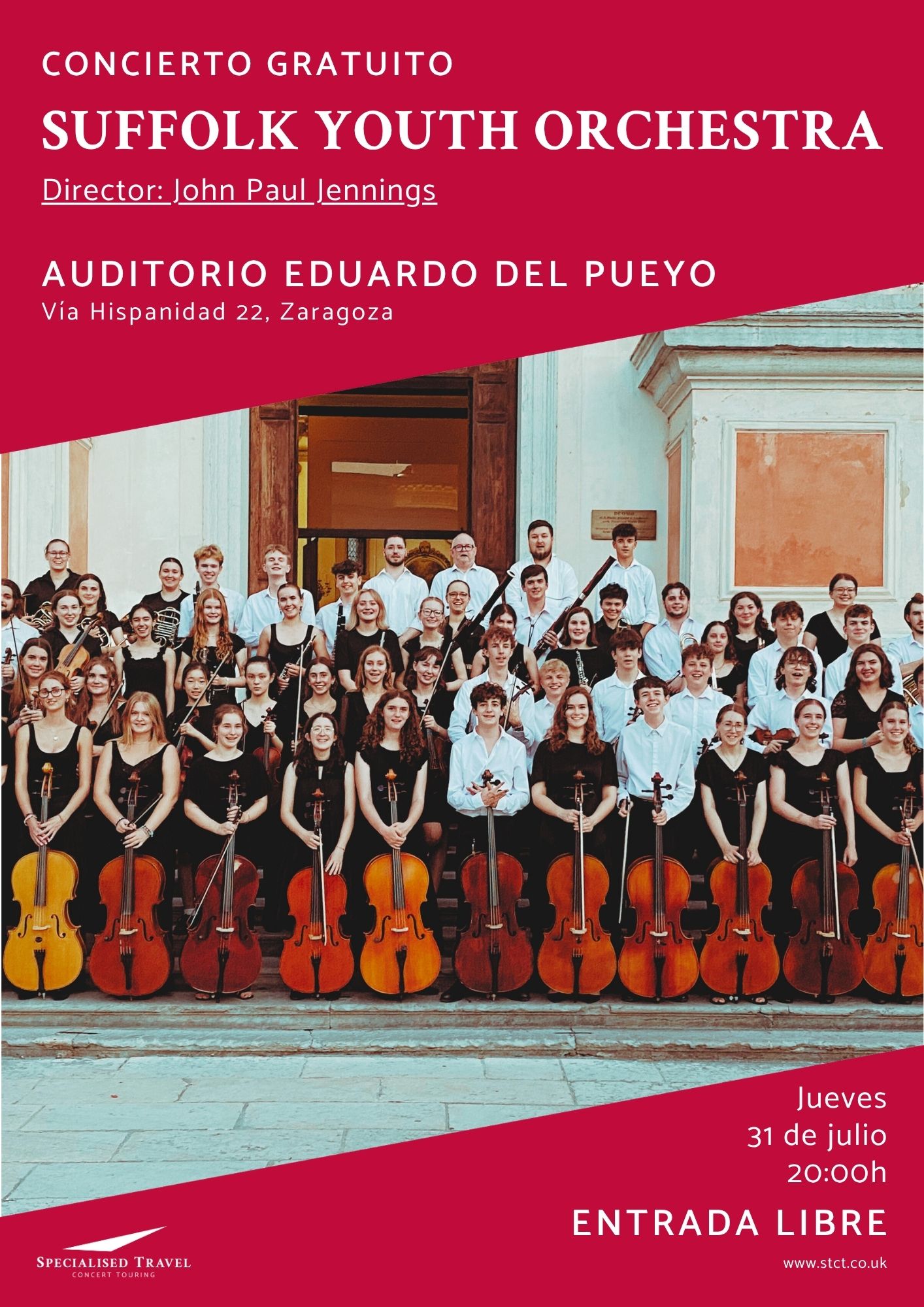 Fotografía promocional de Concierto Gratuito | SUFFOLK YOUTH ORCHESTRA