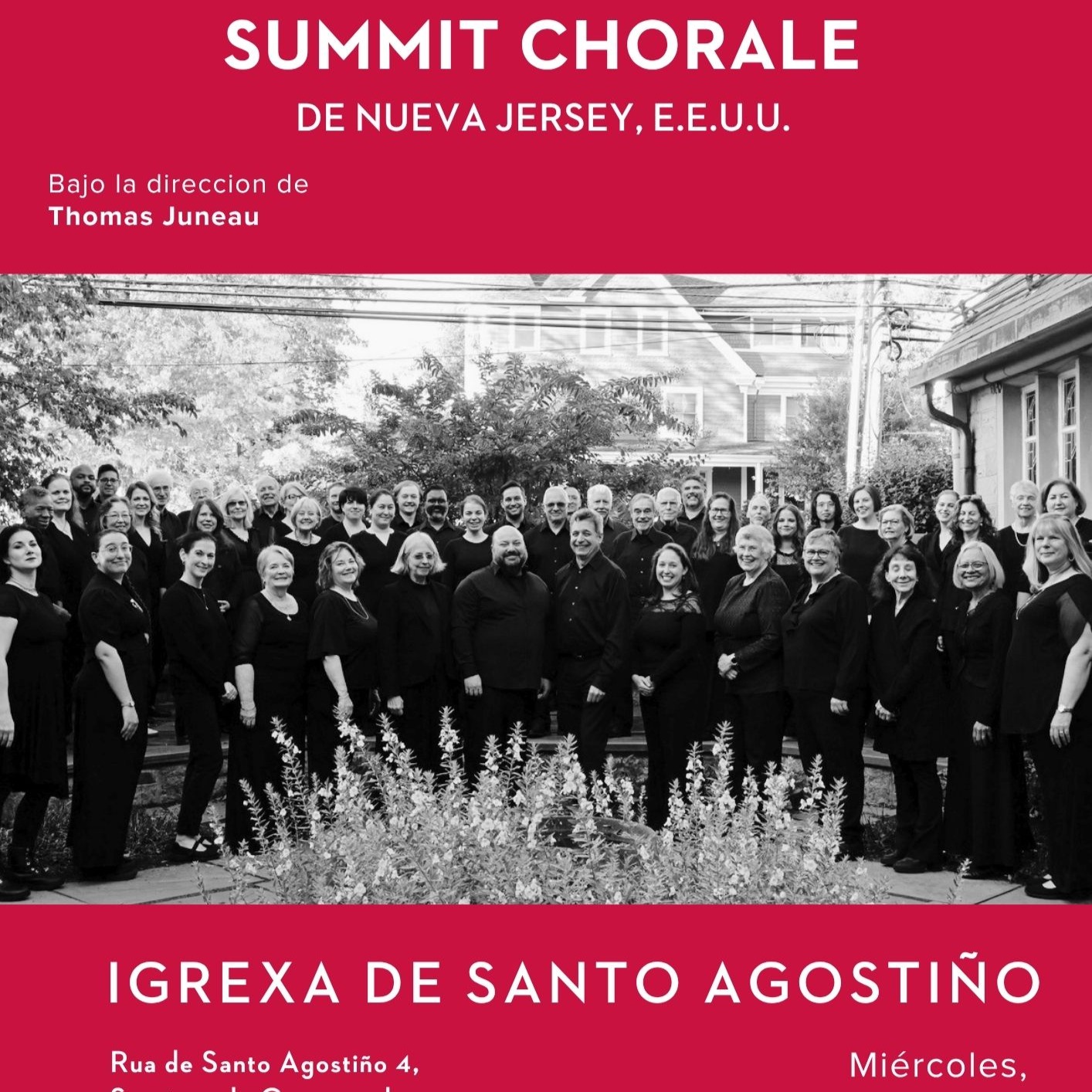 Fotografía promocional de Concierto Gratuito | SUMMIT CHORALE | Santiago de Compostela