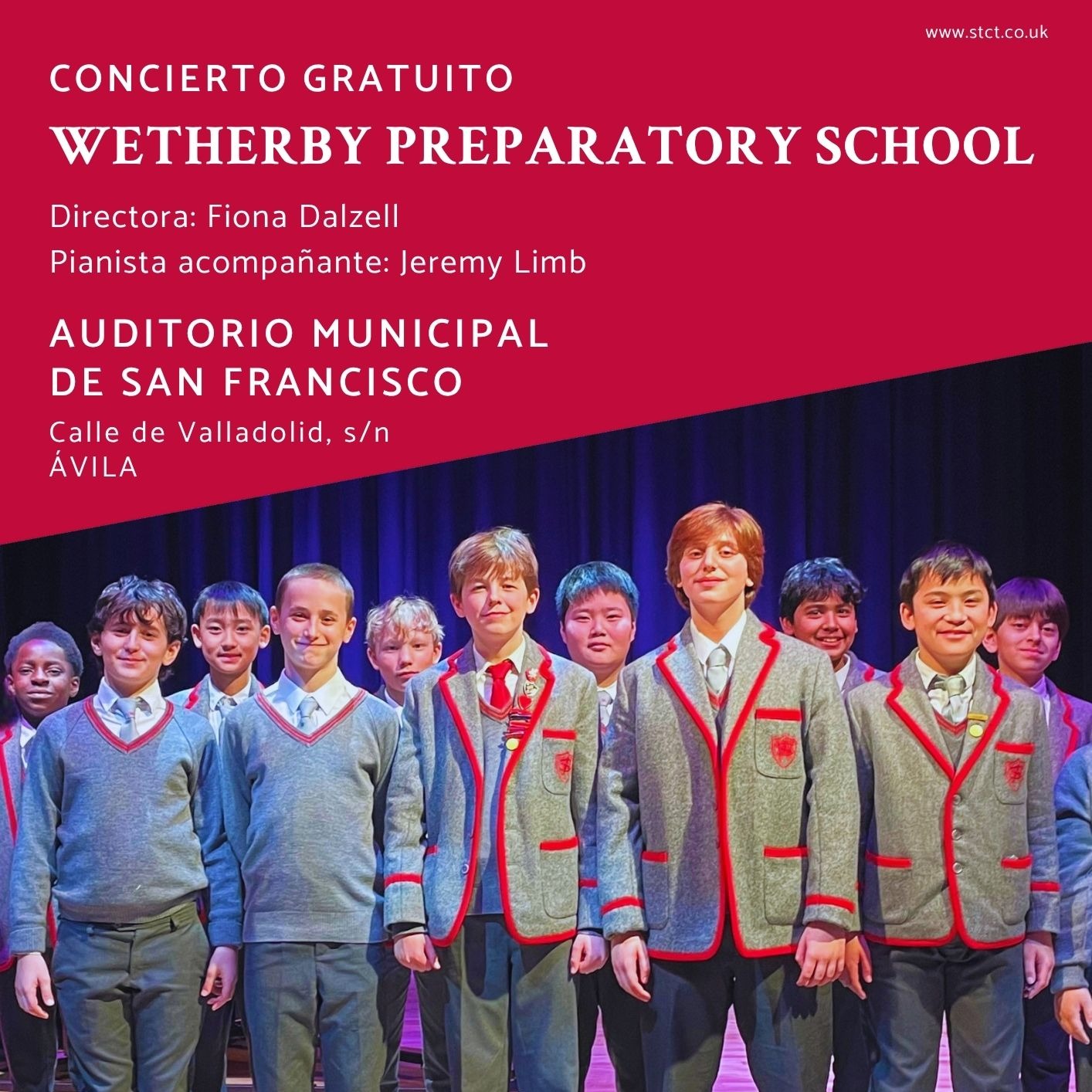 Fotografía promocional de Concierto Gratuito | WETHERBY PREPARATORY SCHOOL