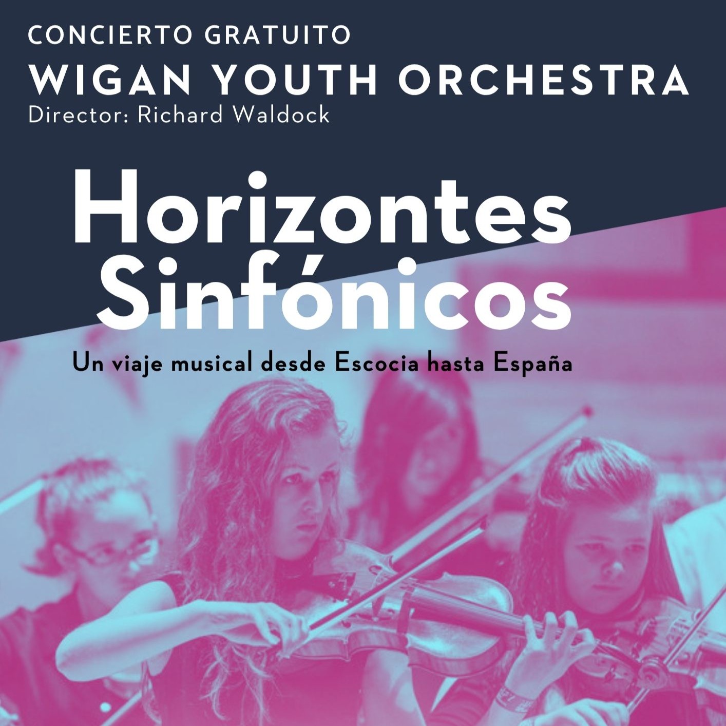 Fotografía promocional de Concierto Gratuito | WIGAN YOUTH SYMPHONY ORCHESTRA | Huesca