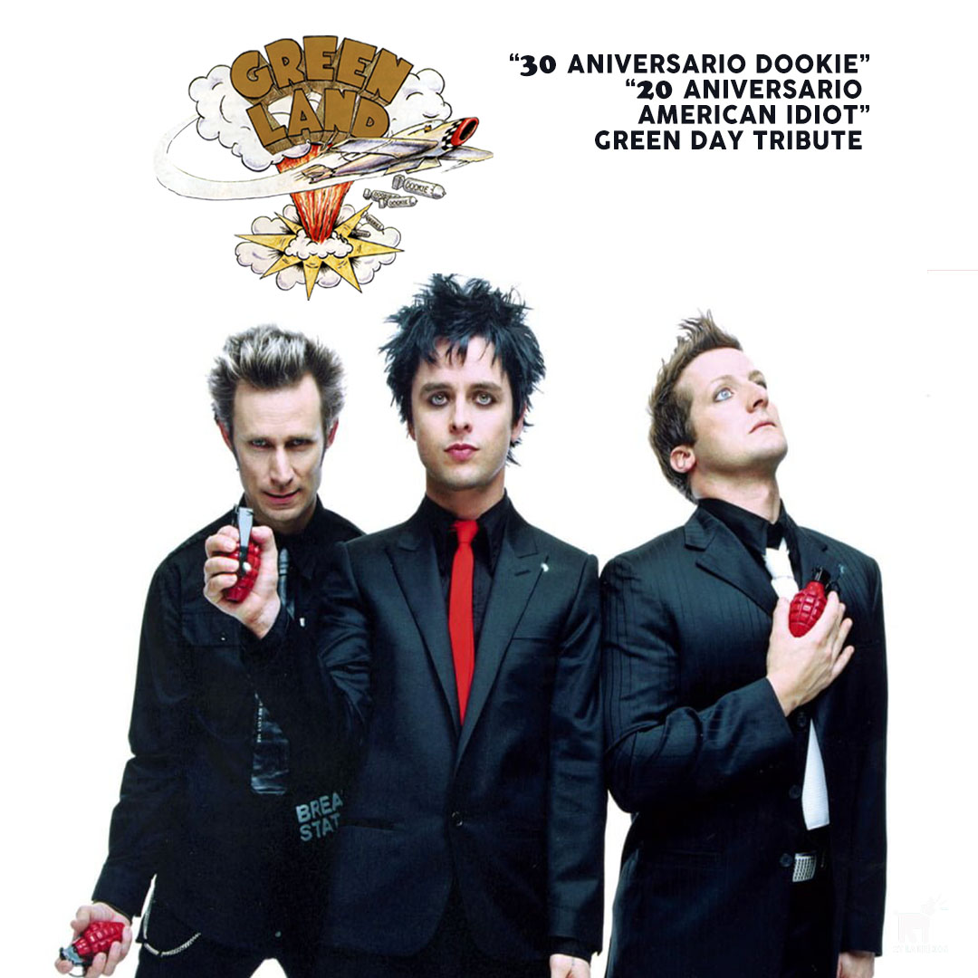 Fotografía promocional de Concierto Green Land (tributo a Green Day) en Cádiz