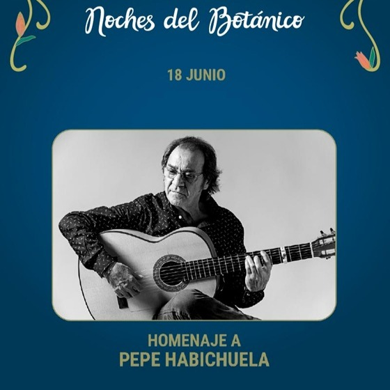 Fotografía promocional de Concierto Homenaje a Pepe Habichuela en Madrid | Nonches del Botánico 2025
