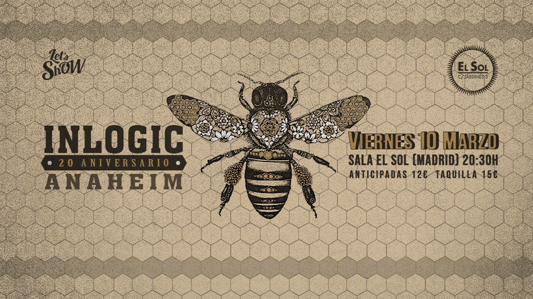 Fotografía promocional de Concierto Inlogic y Anaheim Sala el Sol Madrid