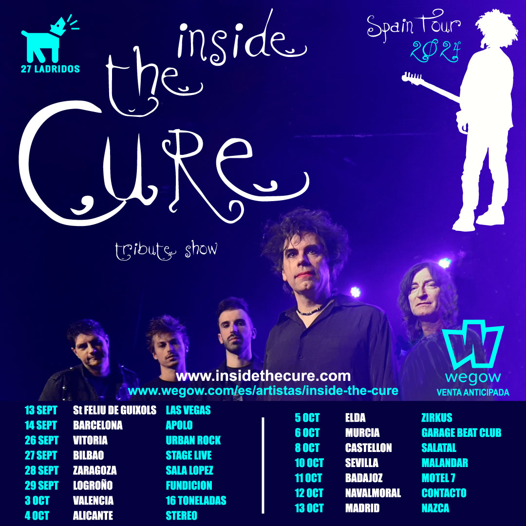Fotografía promocional de Concierto Inside The Cure + So and the Banshees en Barcelona