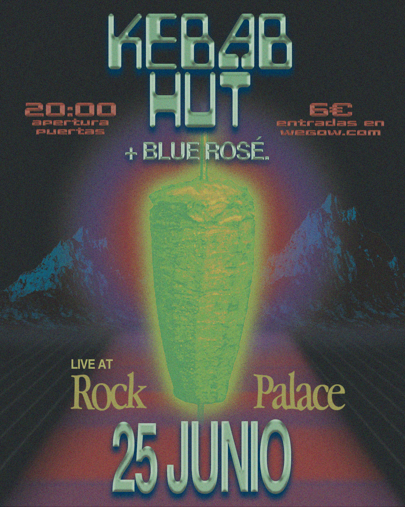 Fotografía promocional de CONCIERTO KEBAB HUT ROCK PALACE