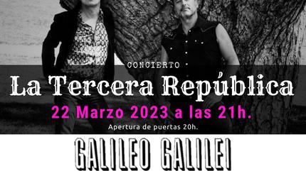 La Tercera República concert à Madrid