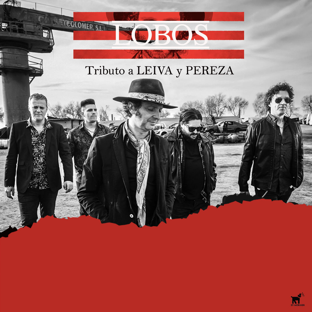 Fotografía promocional de Concierto Lobos (tributo a Pereza y Leiva) en Benavente
