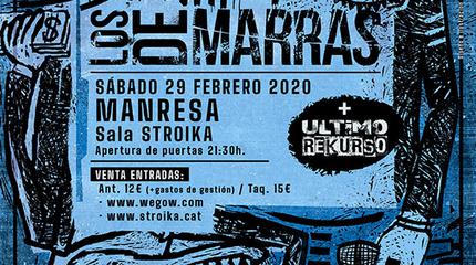 Concierto Los de Marras en la sala Stroika (Manresa)