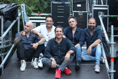 Fotografía promocional de Modestia Aparte en Mengíbar (Jaén)