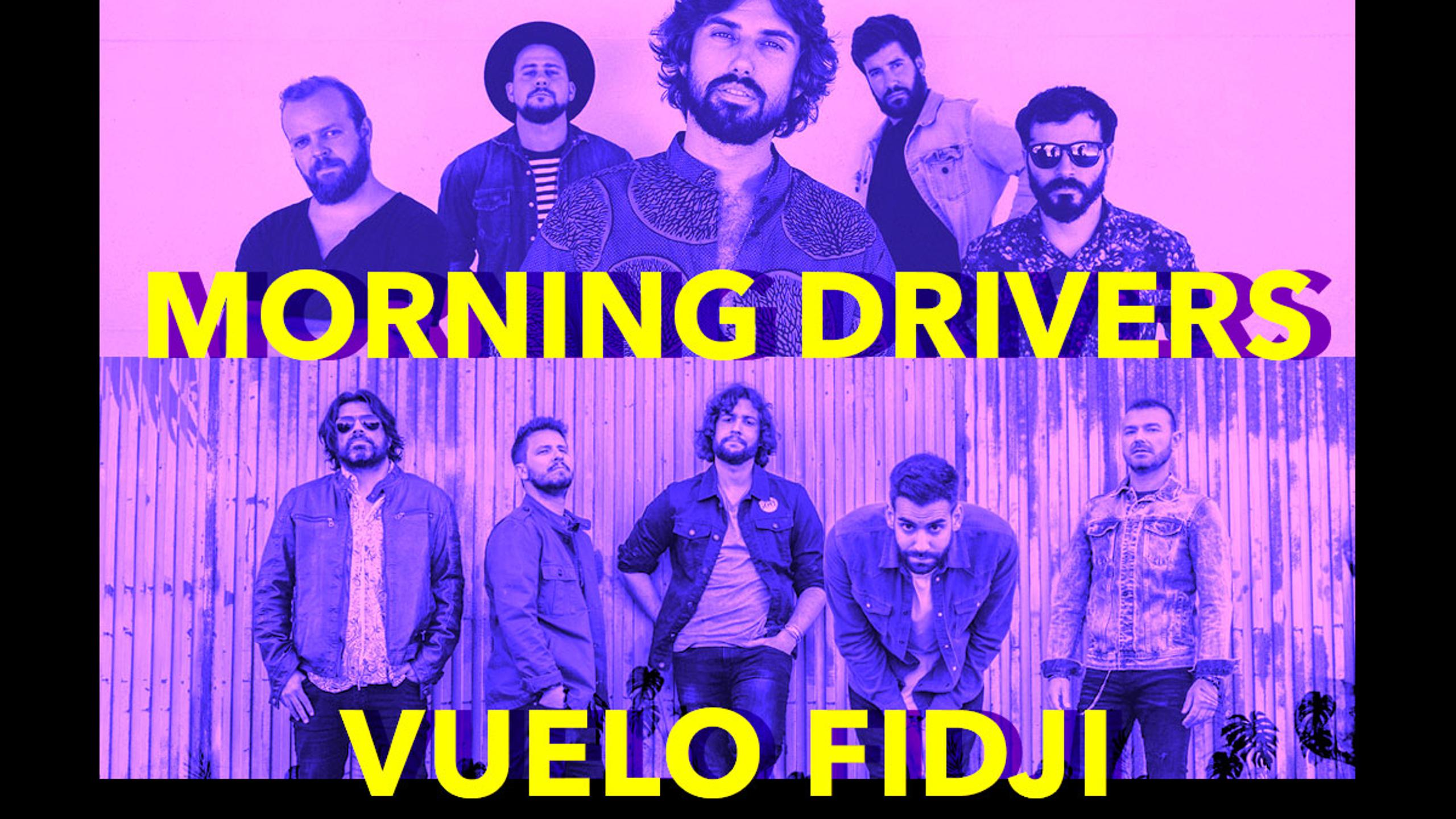 Fotografía promocional de Concierto MORNING DRIVERS + VUELO FIDJI - Sala El Sótano - Ciclo HYPE!