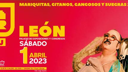 Ojete Calor concerto em León