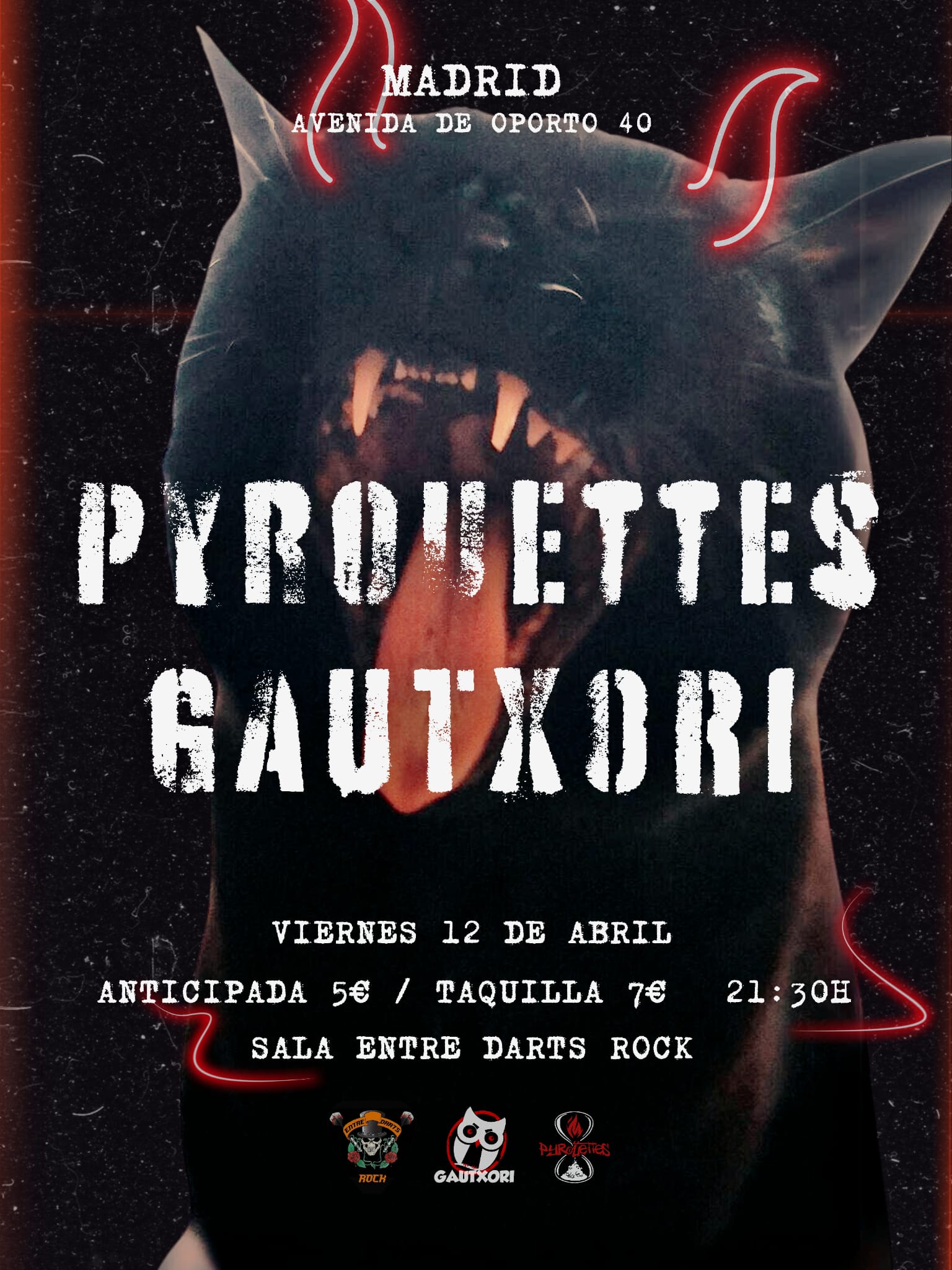 Fotografía promocional de Concierto PYROUETTES - GAUTXORI