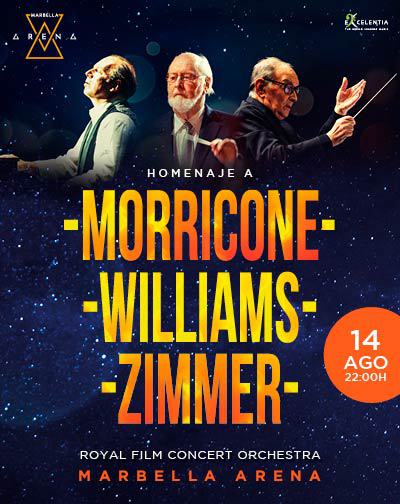 Fotografía promocional de Concierto The music of Morricone, Zimmer, Williams en Málaga