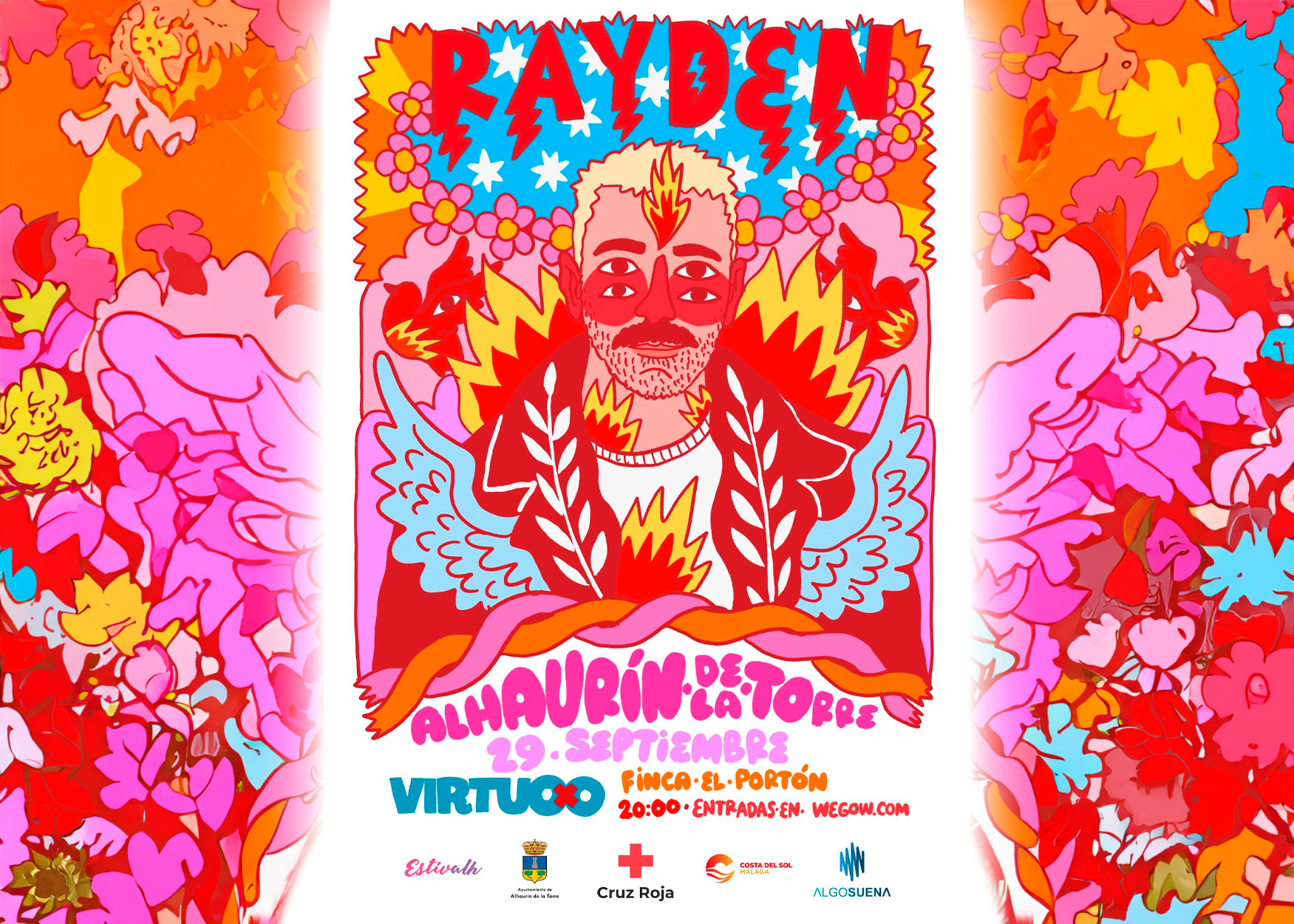 Fotografía promocional de Concierto VIRTUOXO de Cruz Roja: Rayden en Alhaurín de la Torre