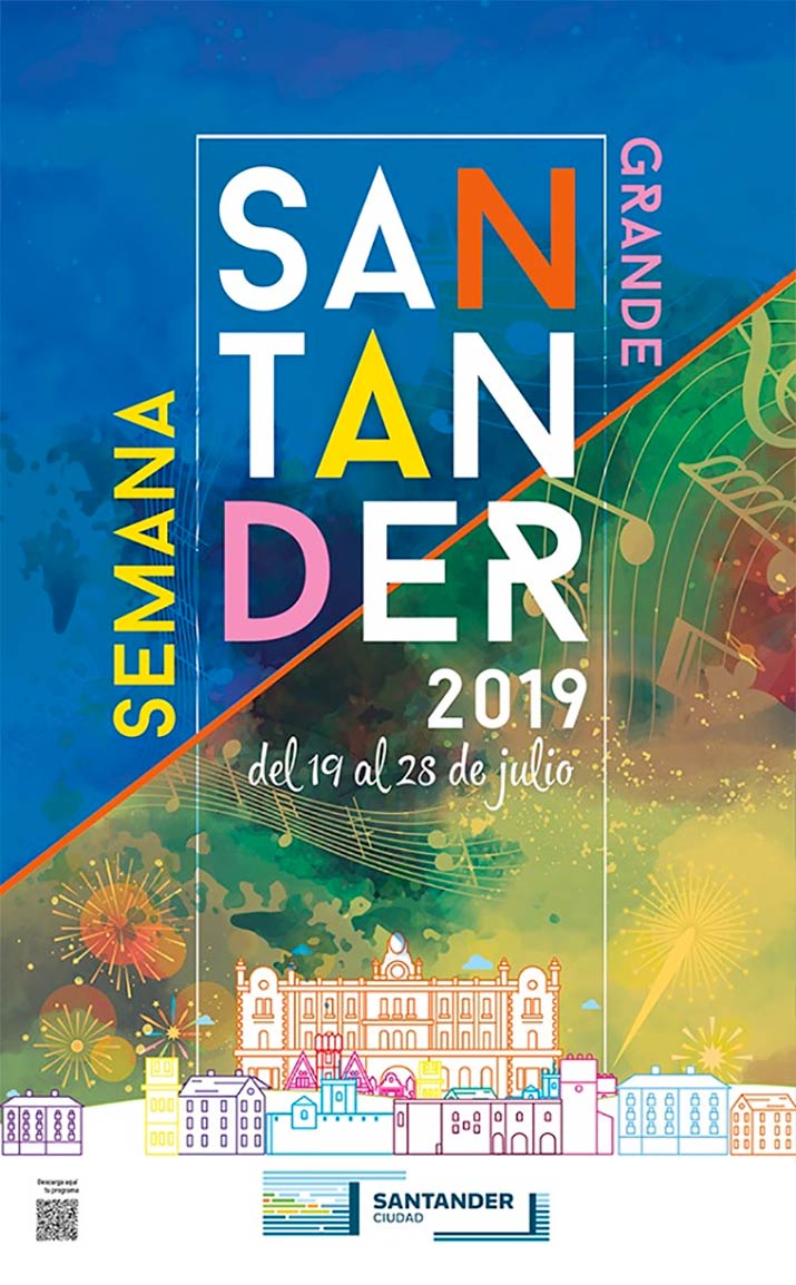 Promotional photograph of Conciertos Semana Grande de Santander 2019.