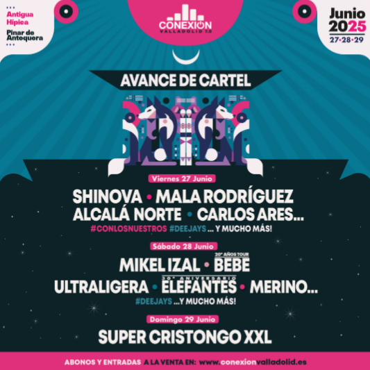 Fotografía promocional de Conexión Valladolid Festival 7.0