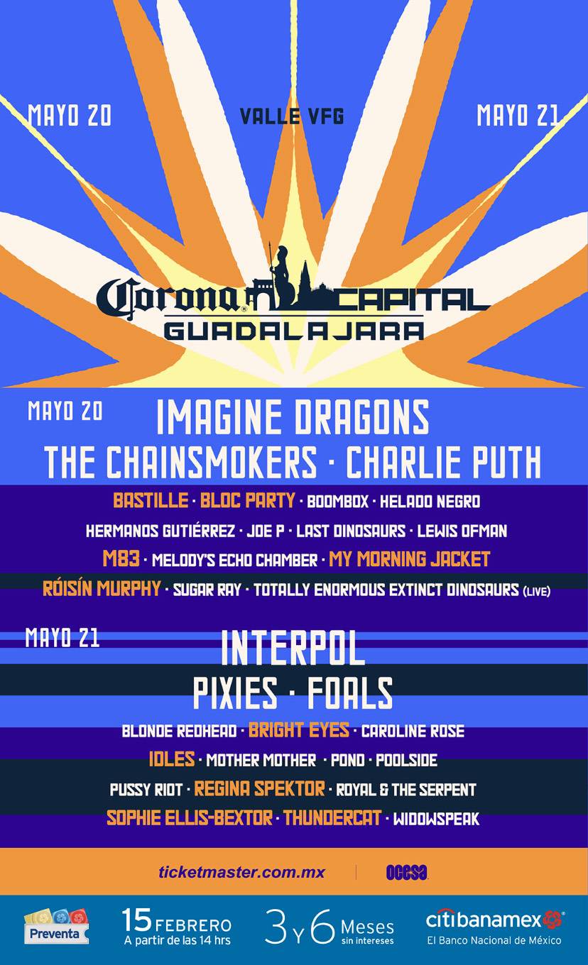 Promotional photograph of Corona Capital 2023.