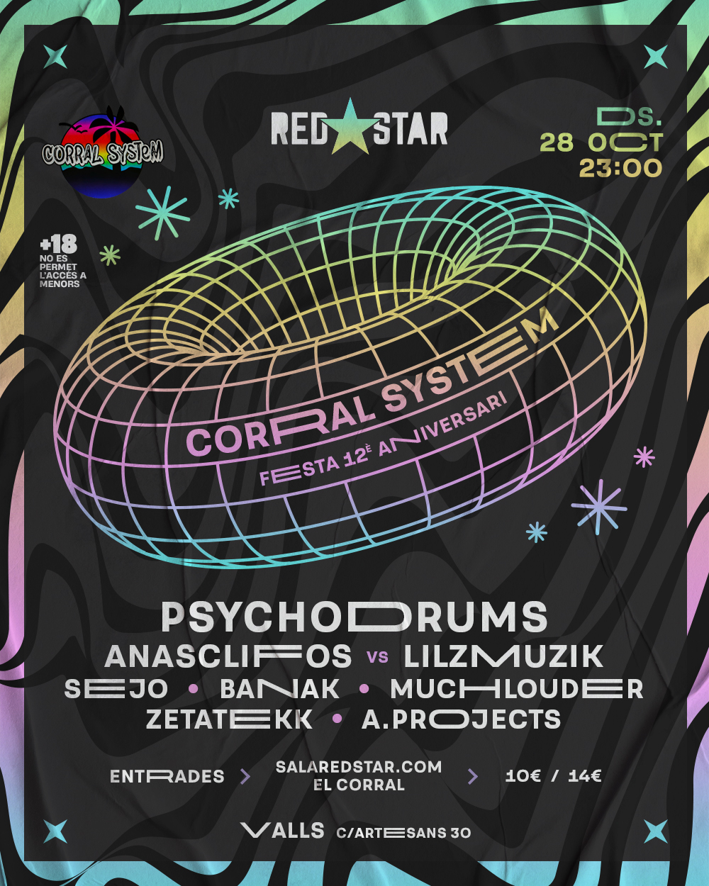 Fotografía promocional de Corral System - Festa 12è Aniversari