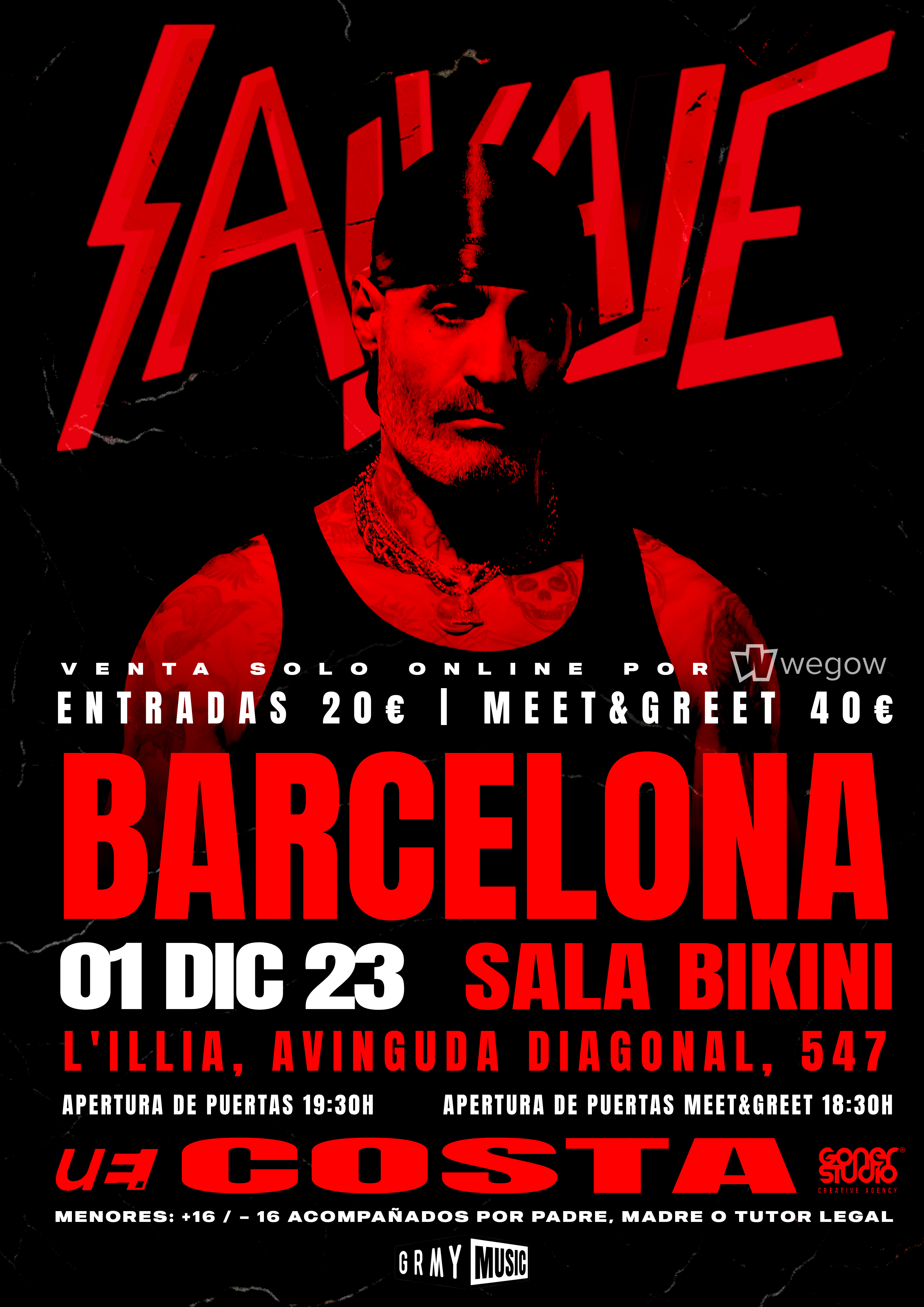 Fotografía promocional de Costa en Barcelona