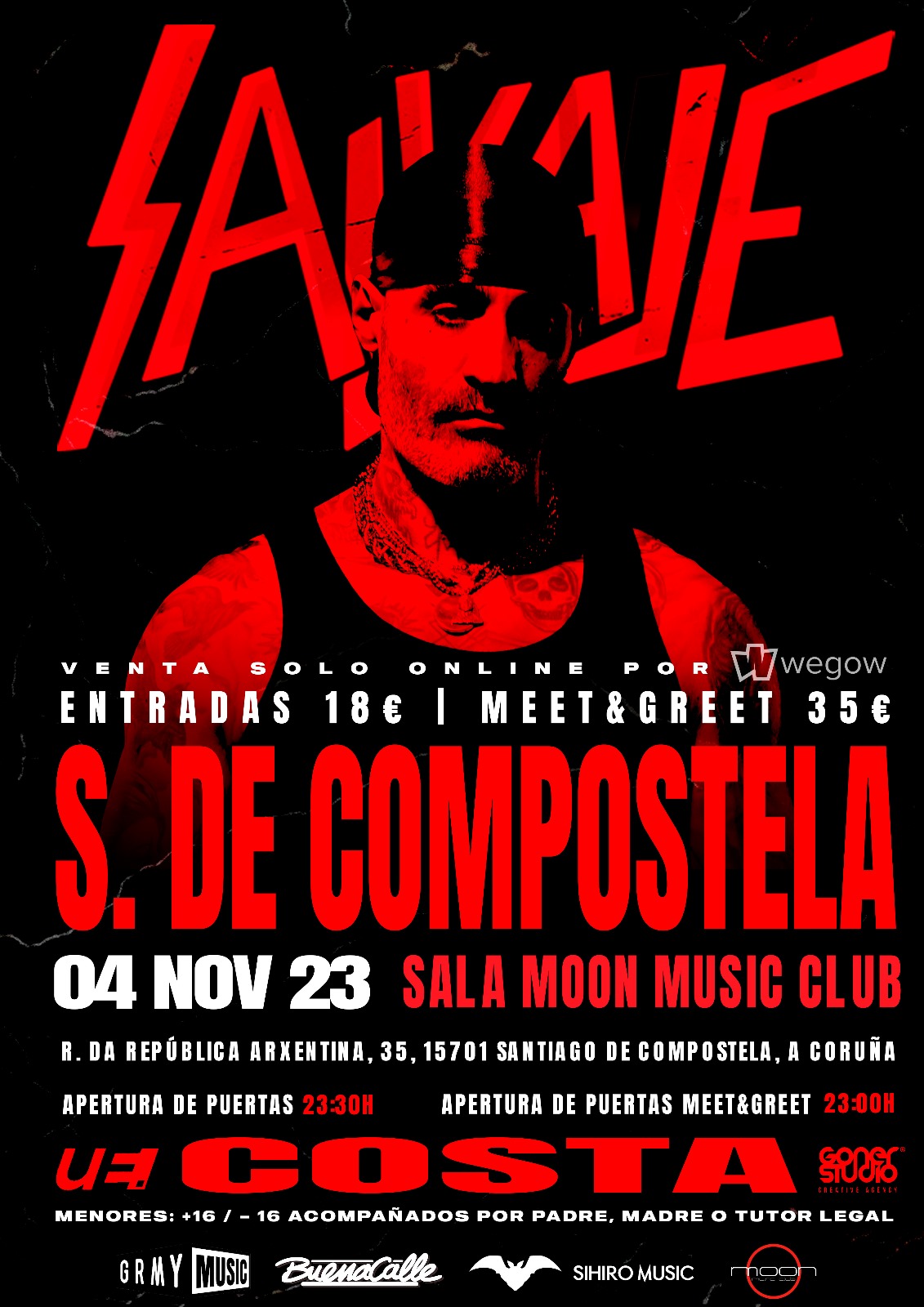 Fotografía promocional de CANCELADO: Costa en Santiago de Compostela