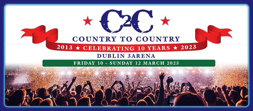 Promofoto von Country to Country Dublin 2023.
