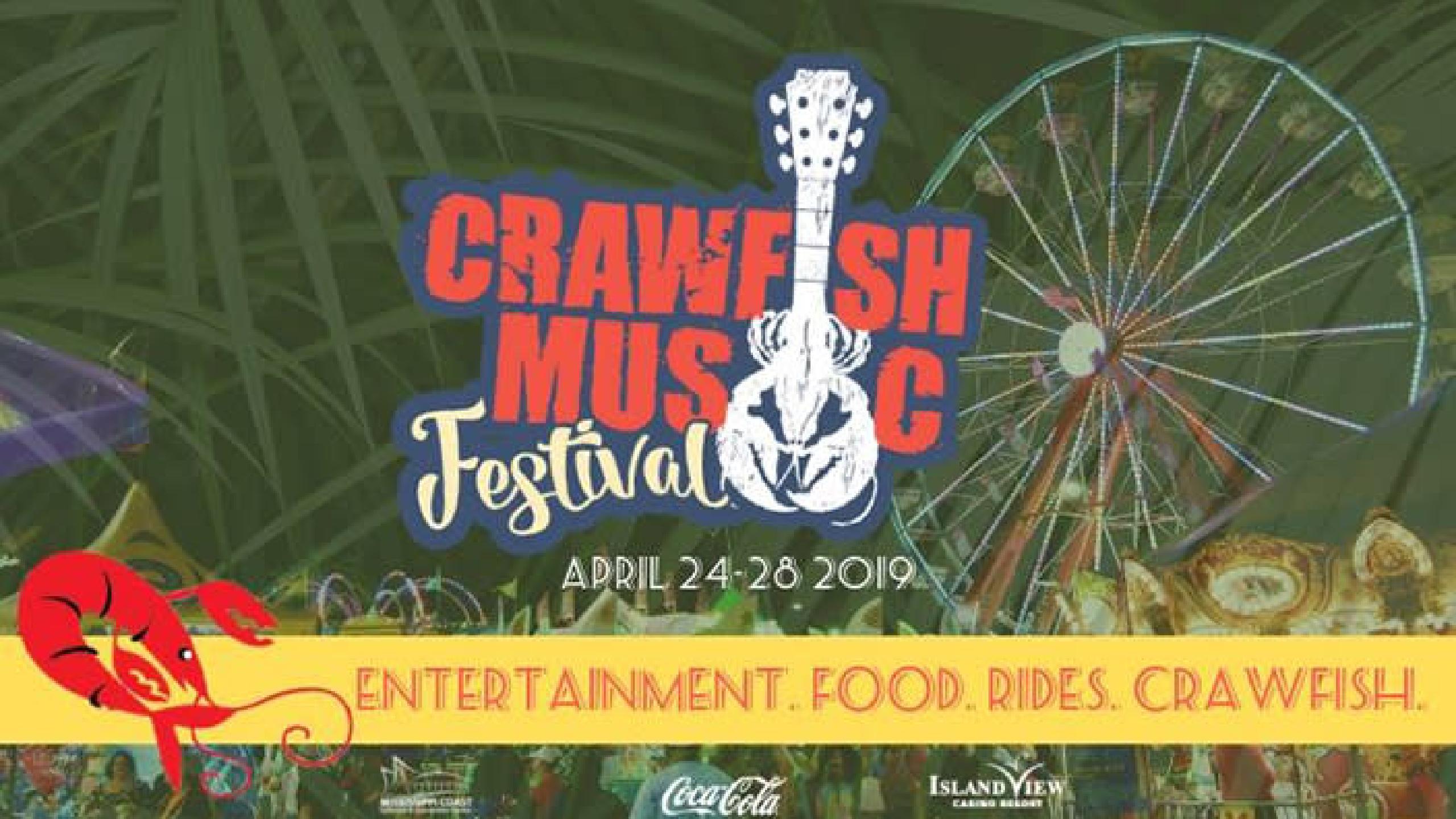 Crawfish Music Festival 2019. Tickets, Lineup, Bands für Crawfish Music
