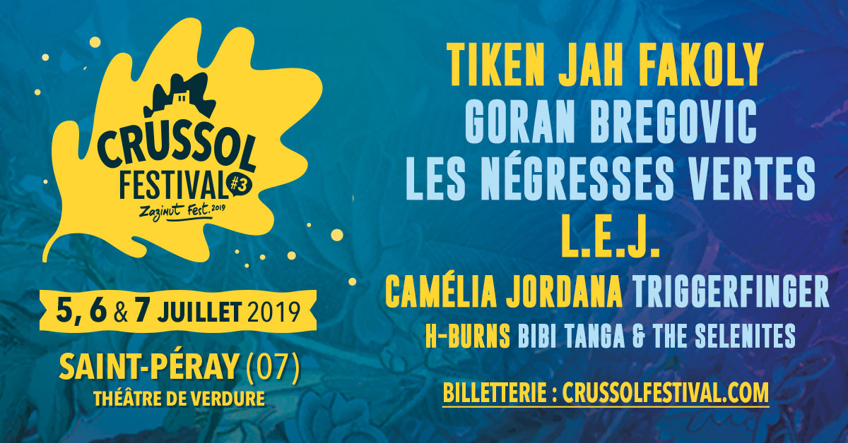 Promofoto von Crussol Festival 2019.